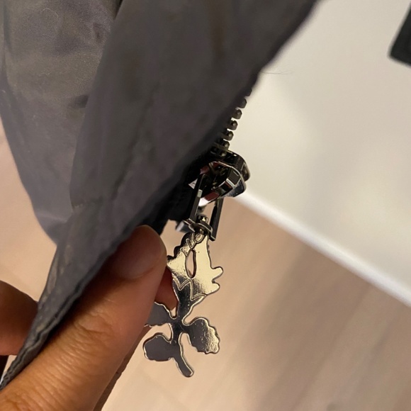 Grey Betsey Johnson Puffer Coat Jacket Womens - Picture 10 of 16